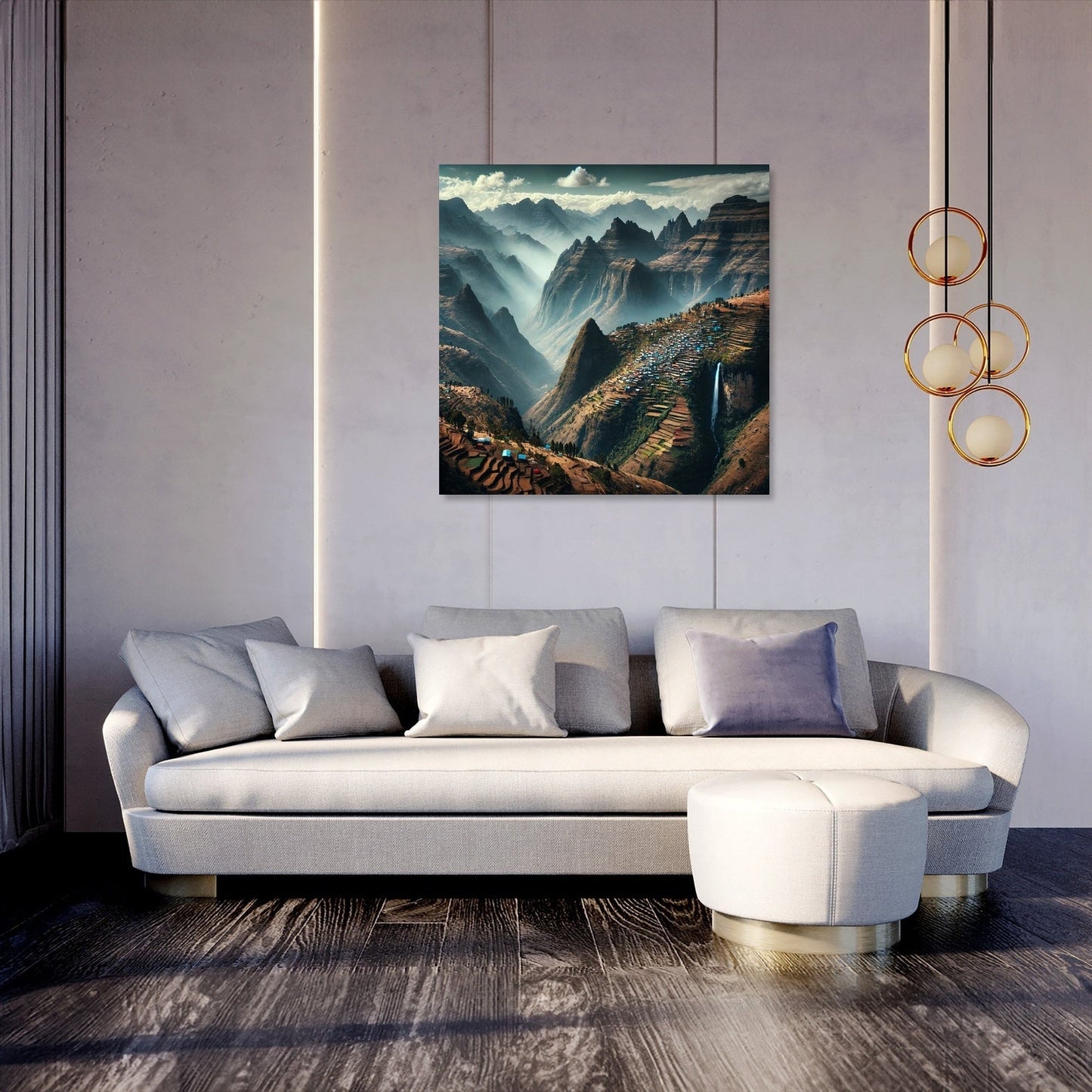 Ethiopian Highlands Canvas