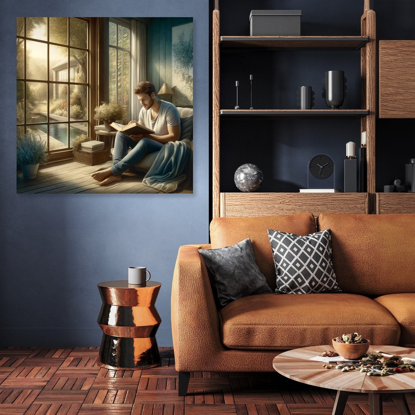 Reader's Haven Canvas
