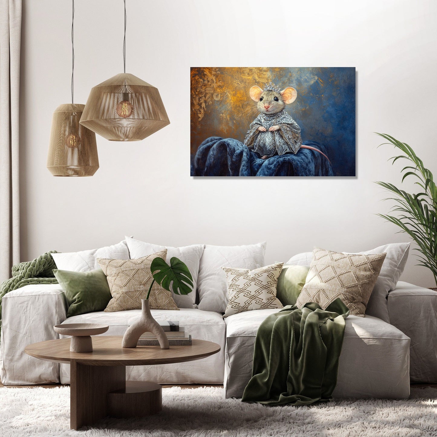 Regal Mouse Canvas