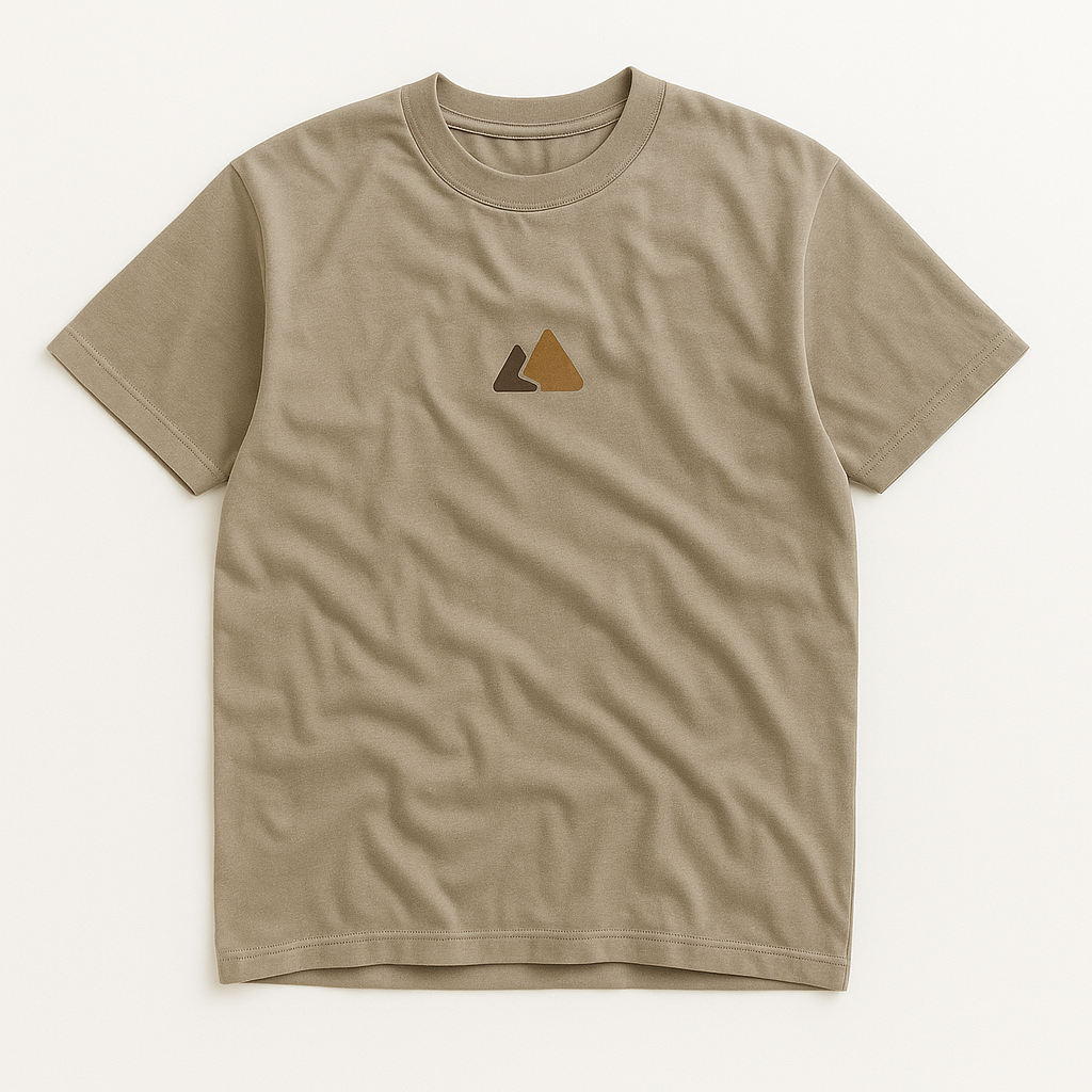 Oversized Organic Cotton Tee - Drop Shoulder Unisex