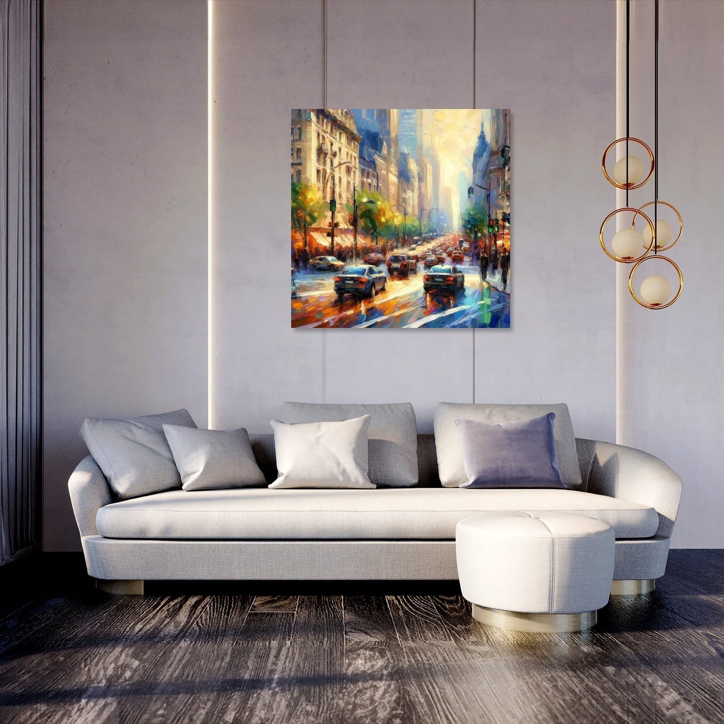 City Vibrance Canvas