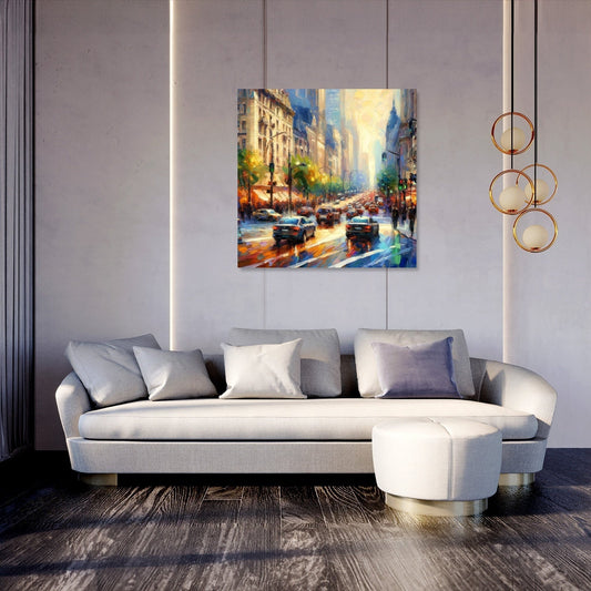 City Vibrance Canvas