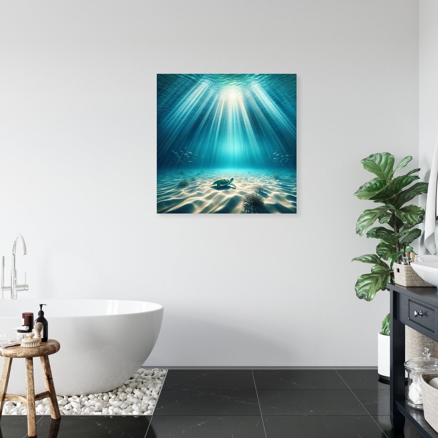 Aquatic Bliss Canvas