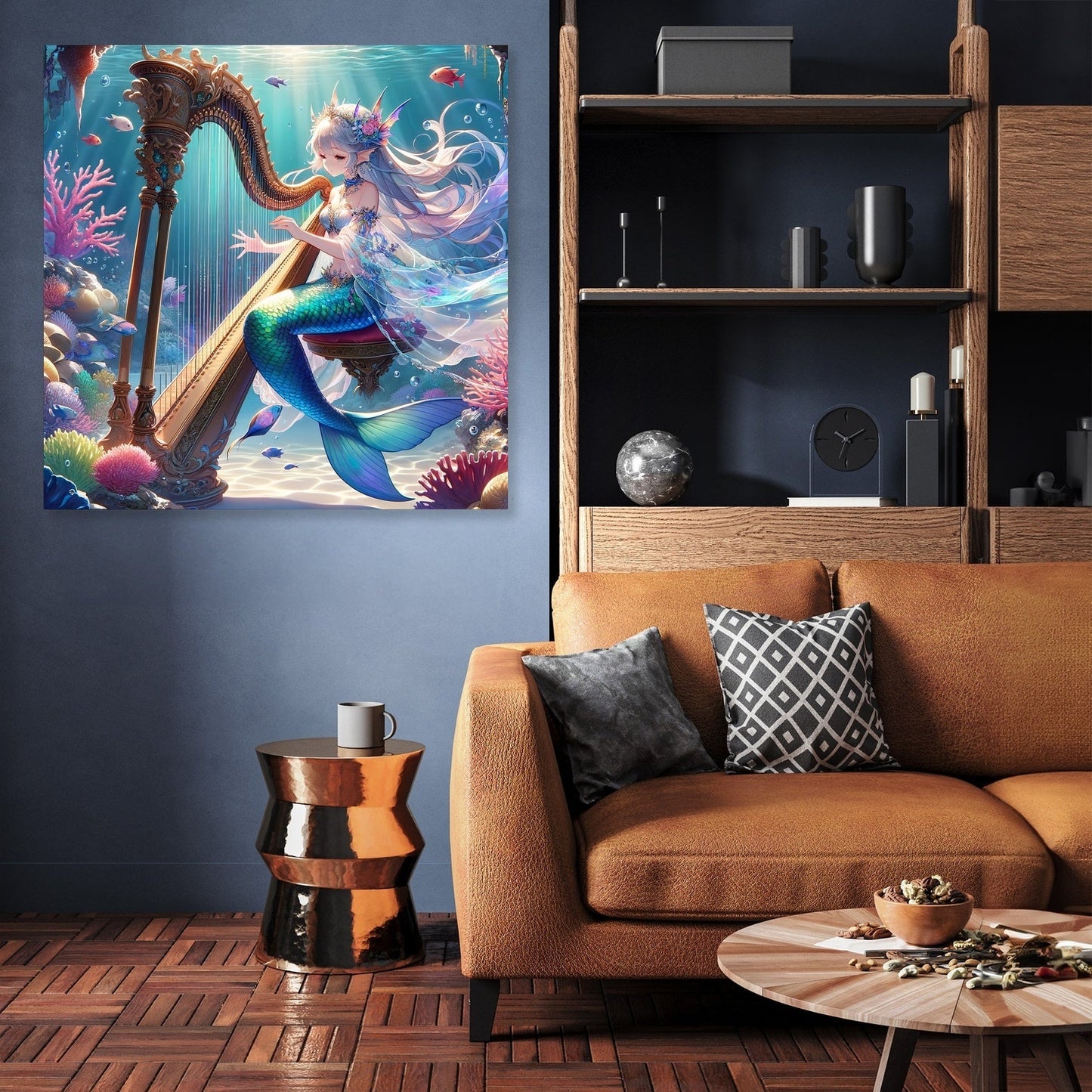 Ocean's Melody Canvas