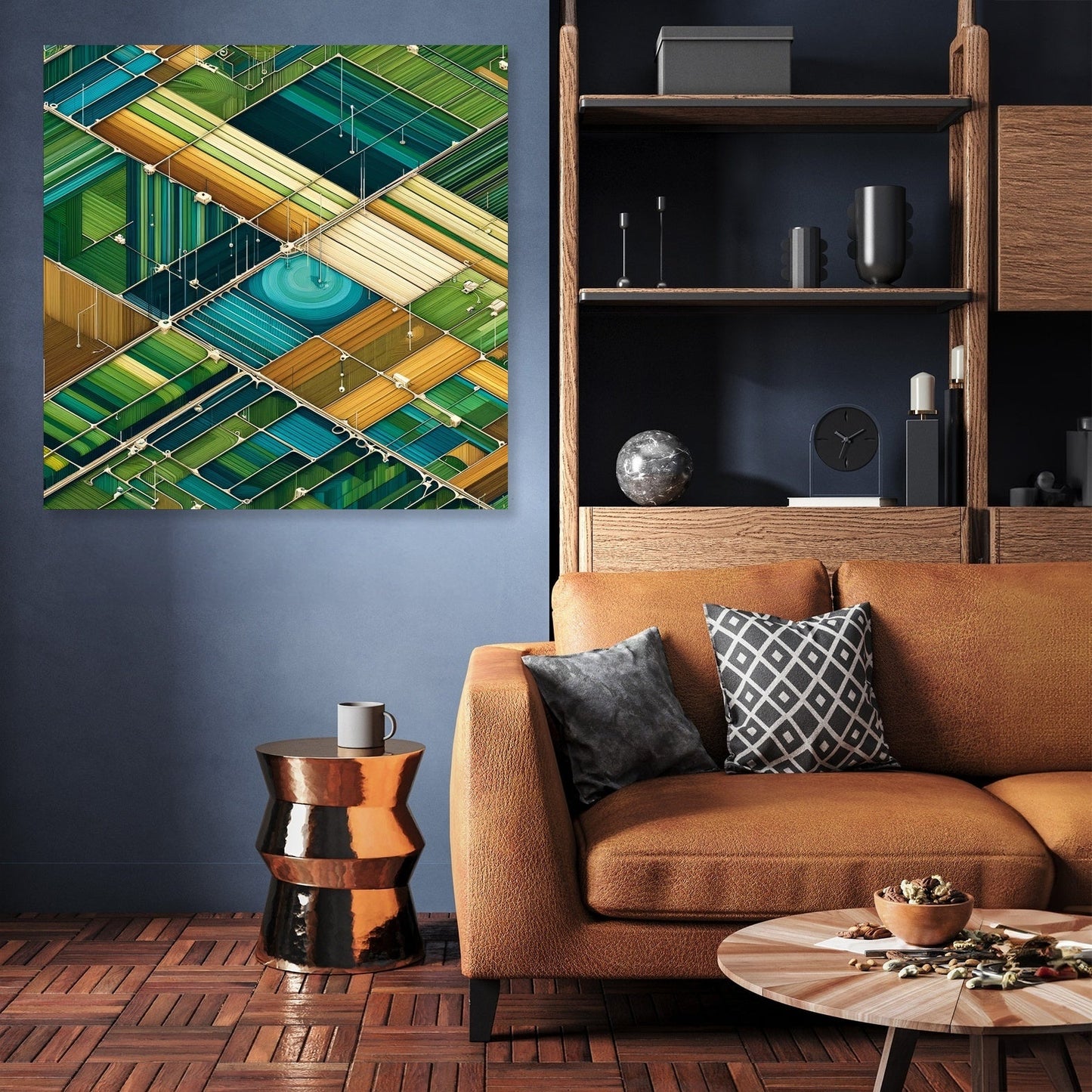 Farm Patterns Canvas