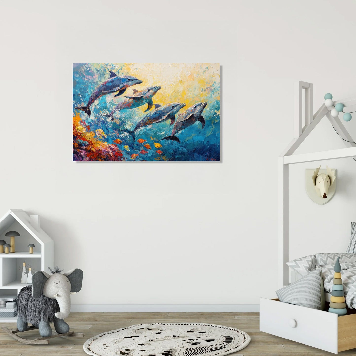 Dolphin Dreams Canvas