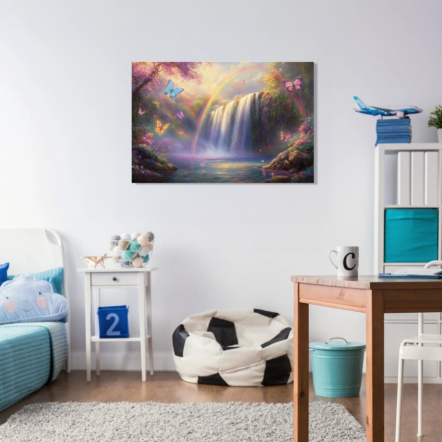 Rainbow Falls Wonderland Canvas
