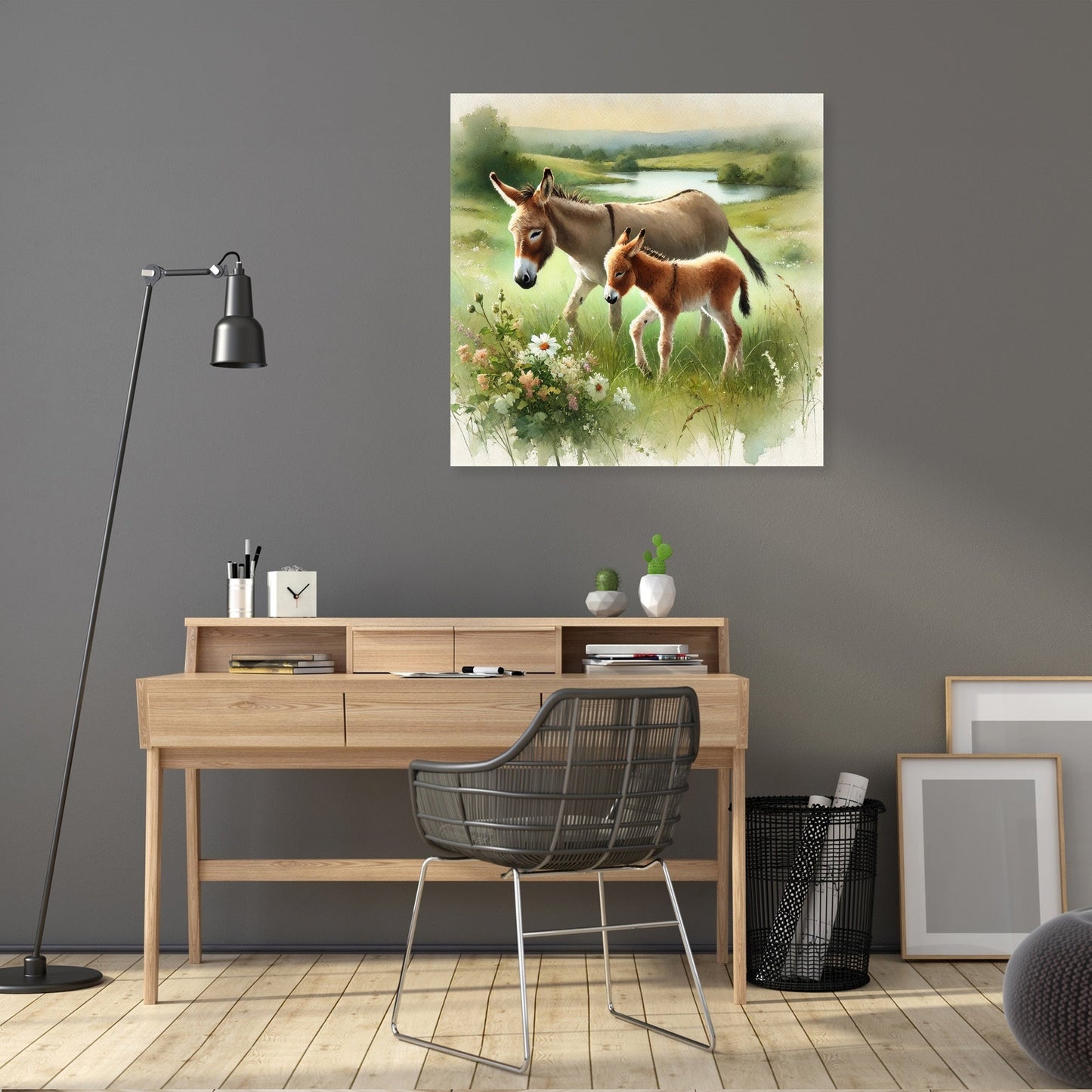 Gentle Meadow Companions Canvas