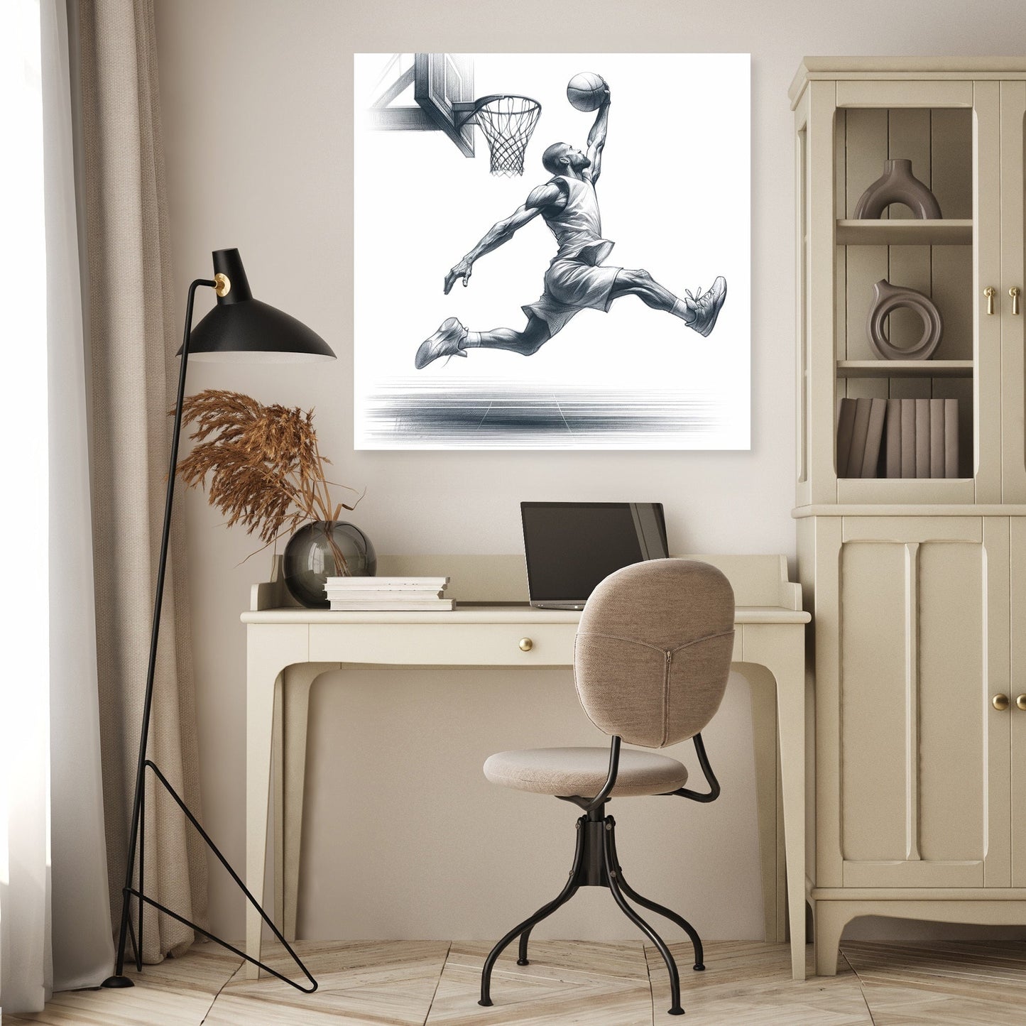 Pencil Dunk Canvas