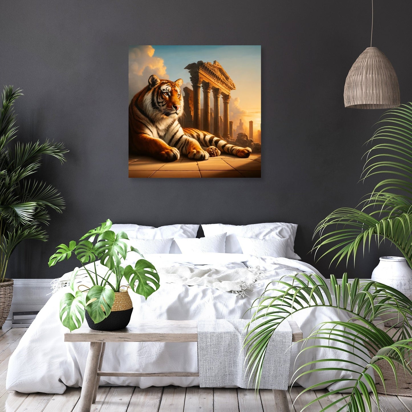 Ancient Guardian Tiger Canvas