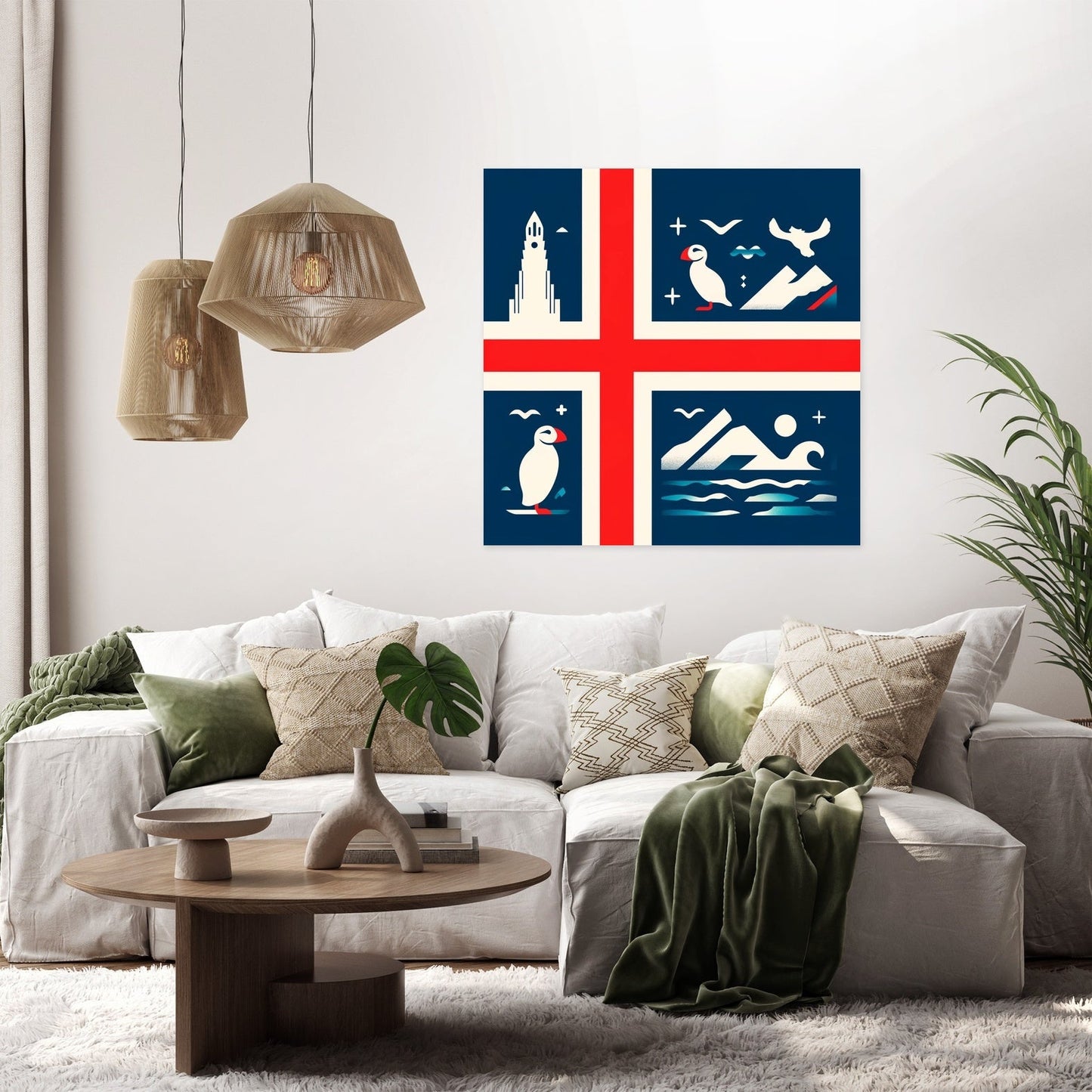 Iceland Essence Canvas