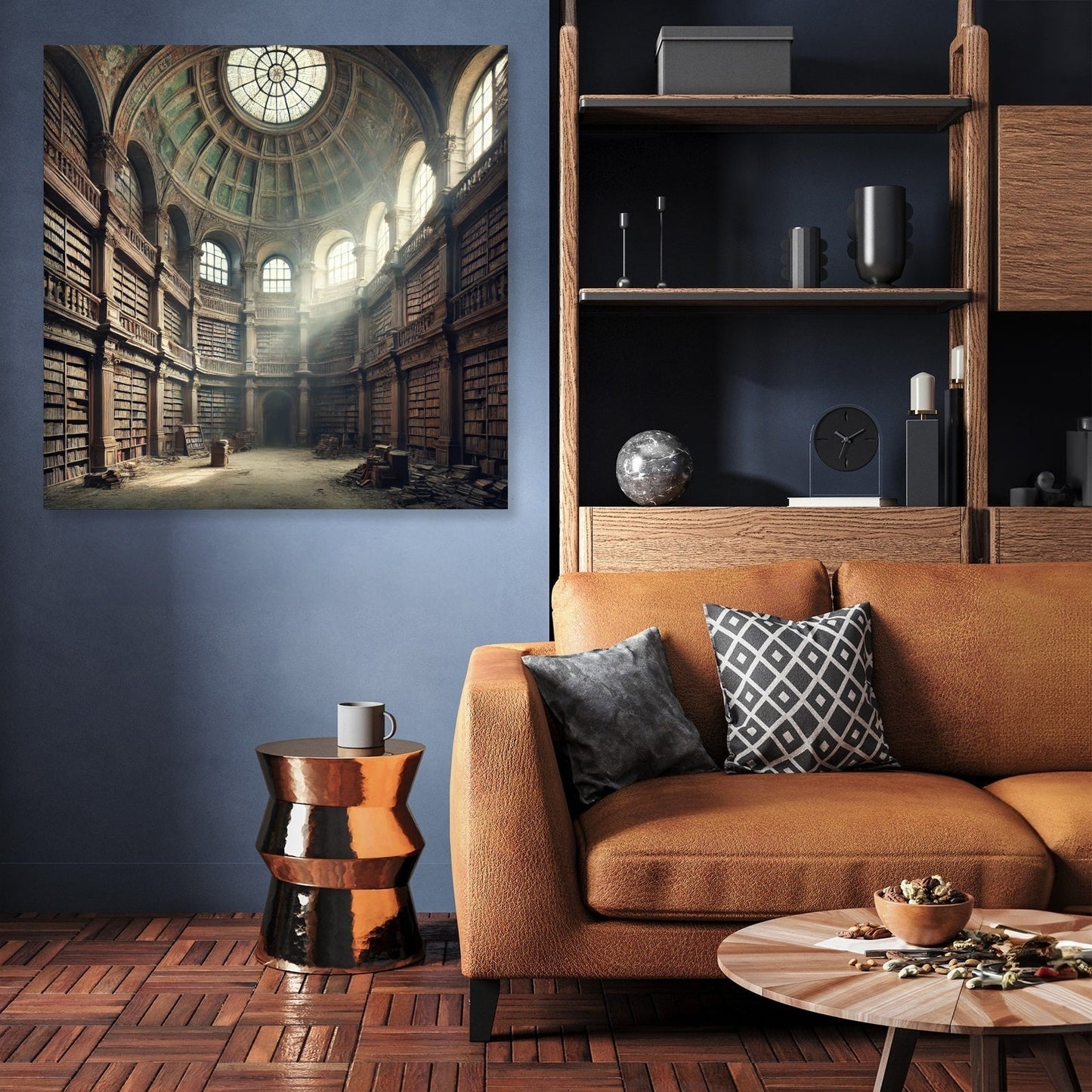 Forgotten Library Canvas