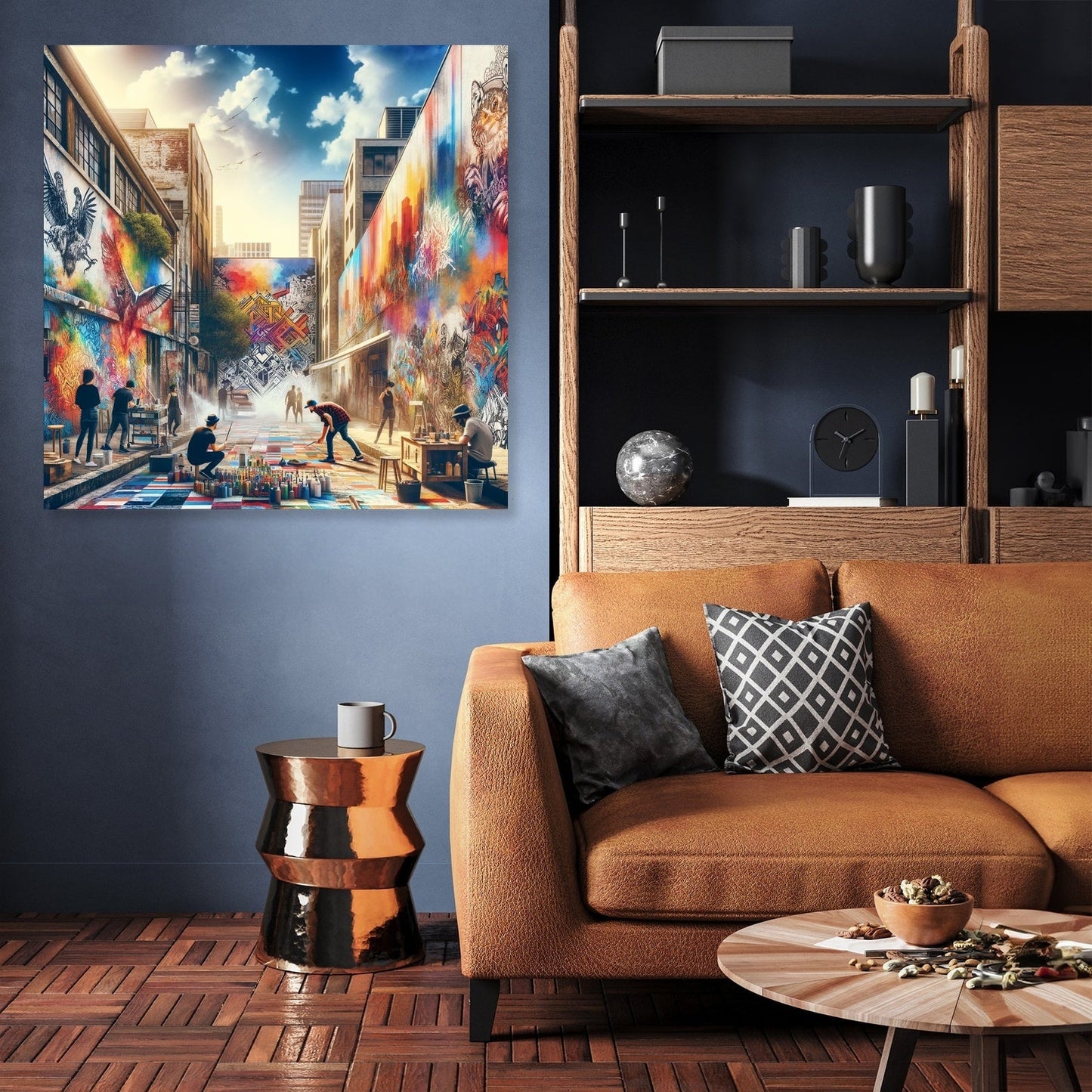 Alley Art Summer Gallery Canvas