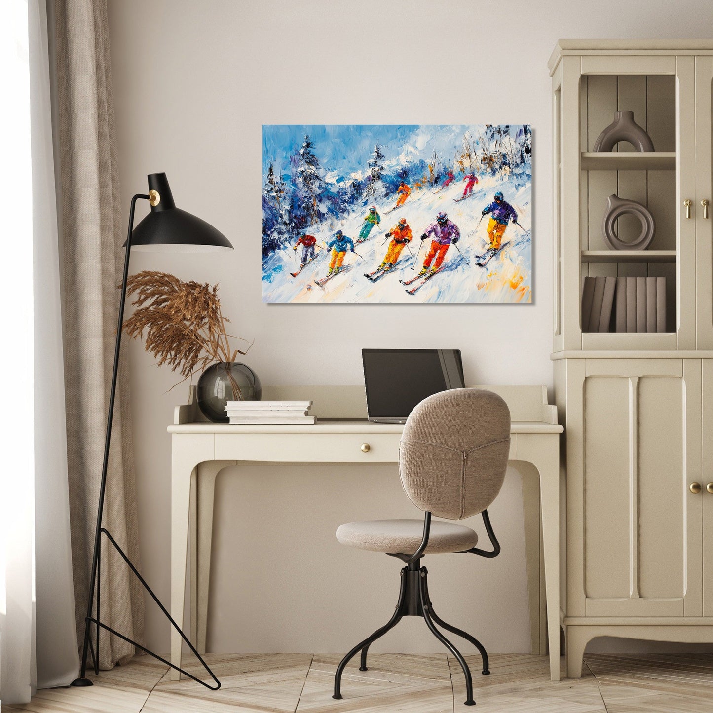 Ski Adventure Canvas