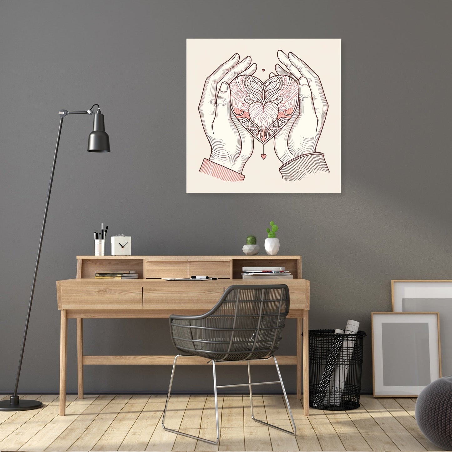 Heartfelt Embrace Canvas