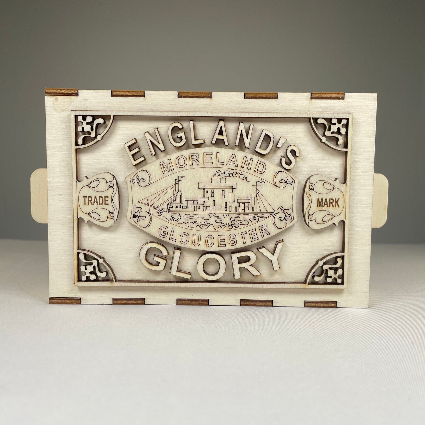 Matchbox (England Glory) - Flatpack Model Kit by Curious Rabbit ®