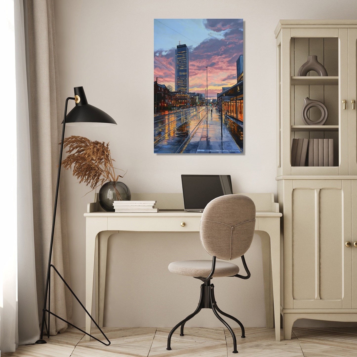 Twilight Towers Canvas