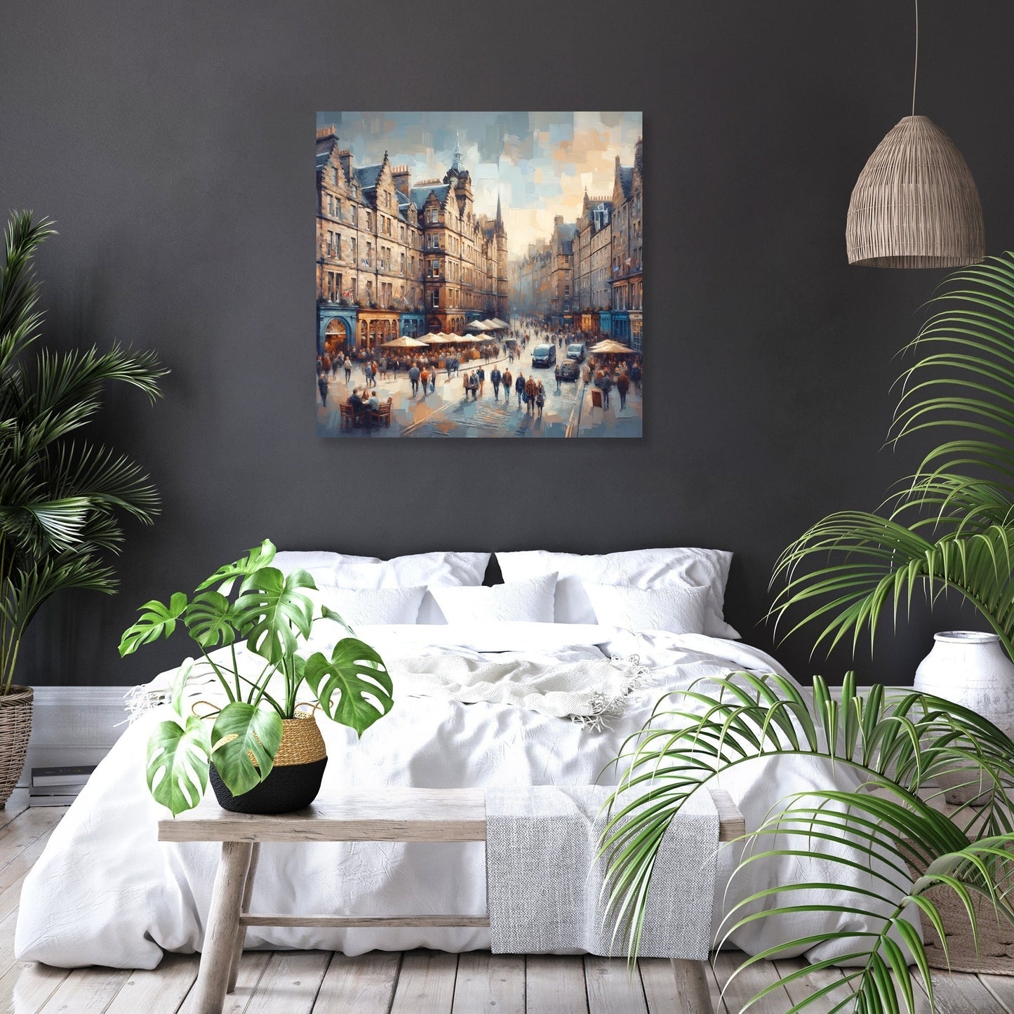 Edinburgh Royal Mile Whispers Canvas