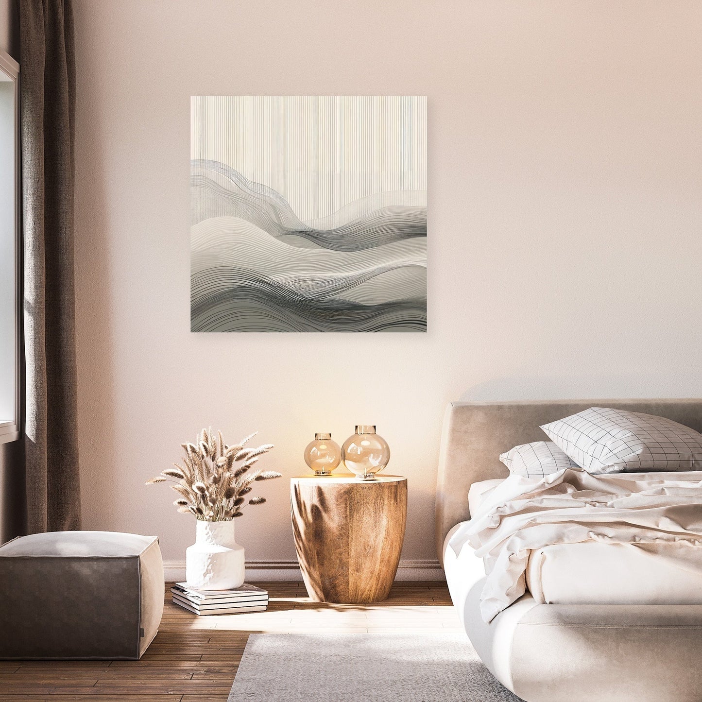 Minimalist Echoes Canvas