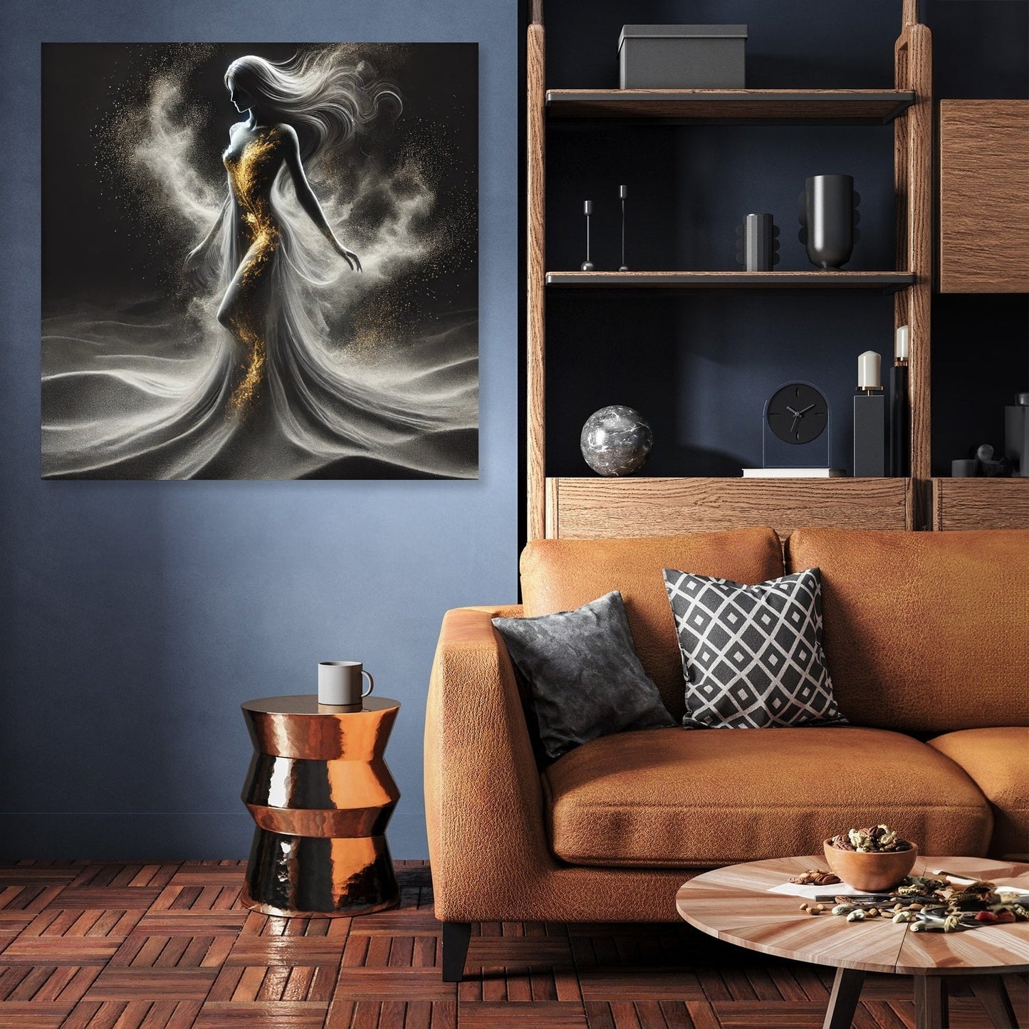 Ethereal Sand Woman Canvas