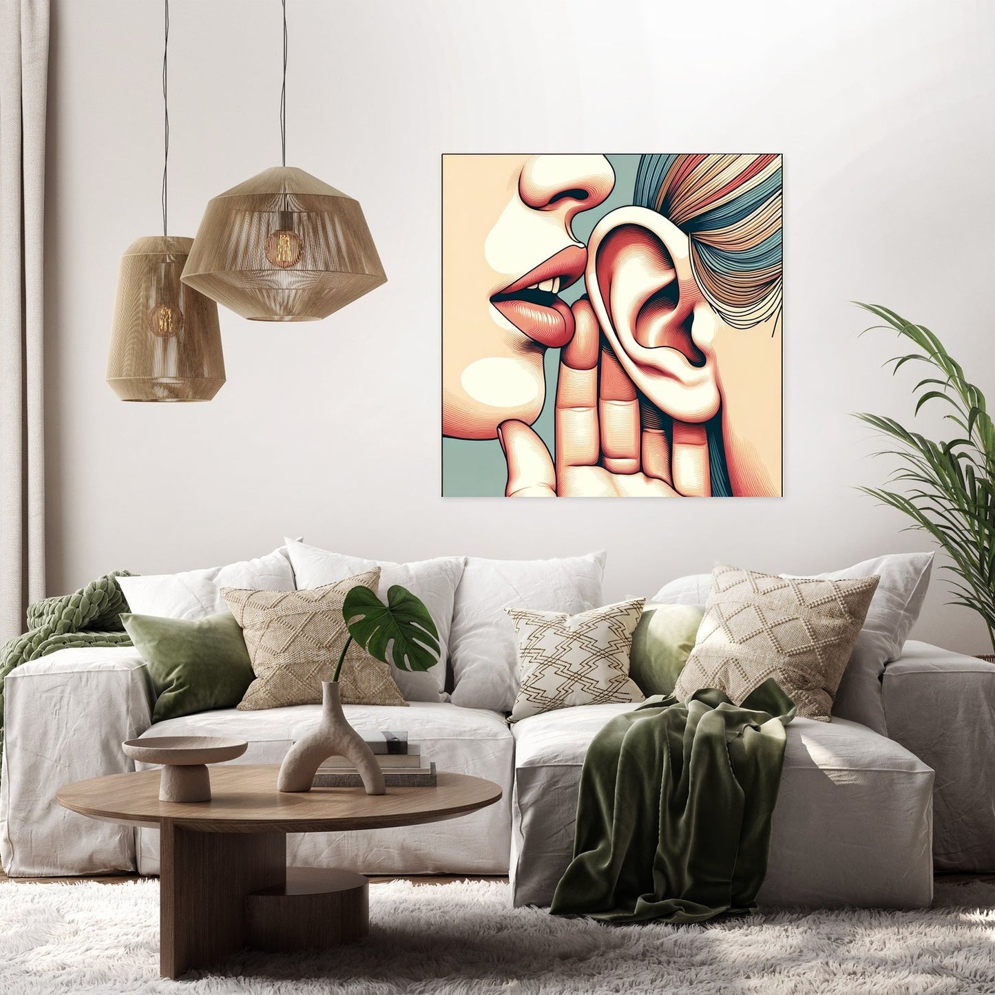 Intimate Whisper Canvas