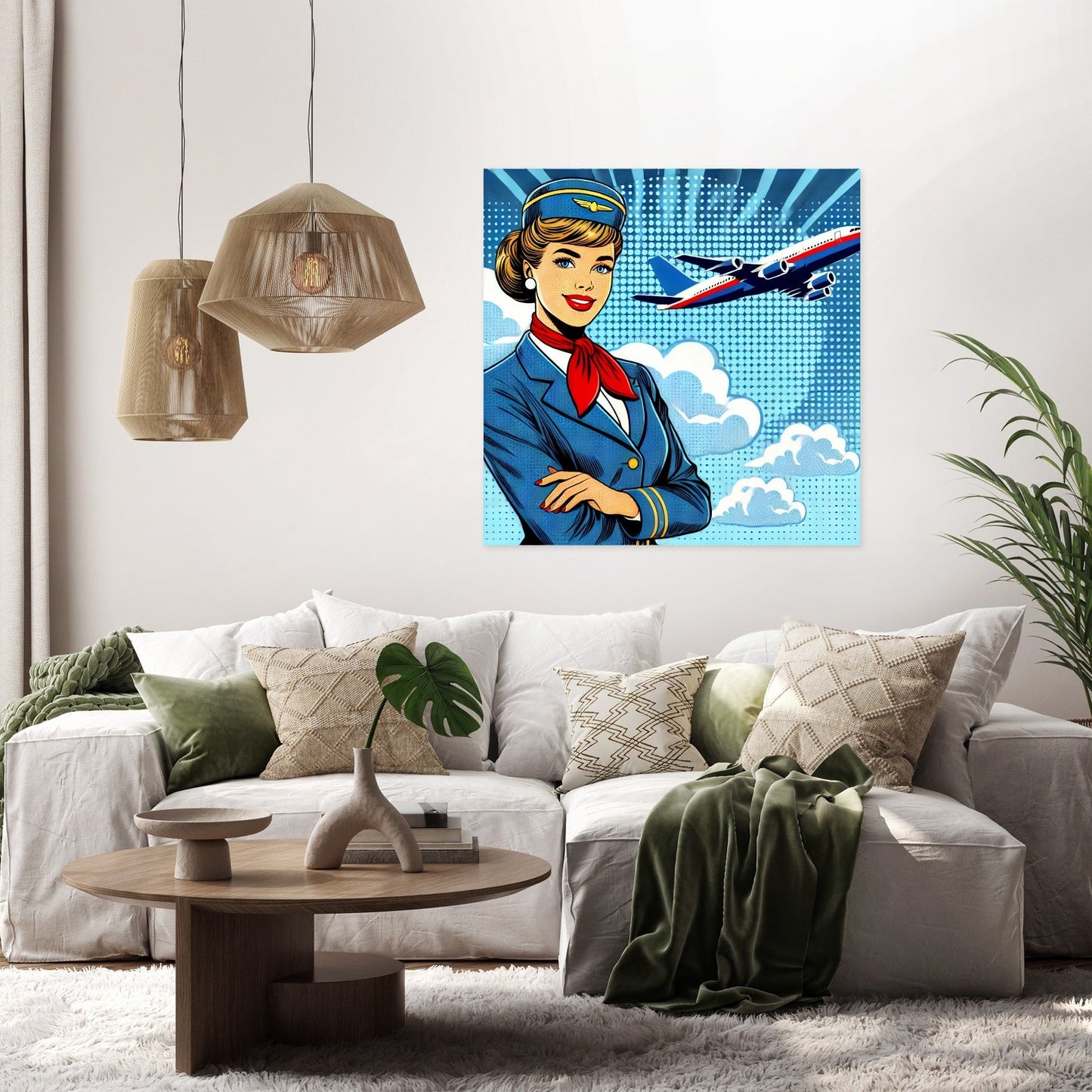 Skyward Elegance Canvas
