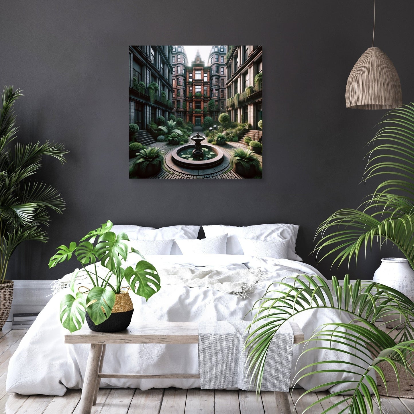 Victorian Oasis Glasgow Canvas