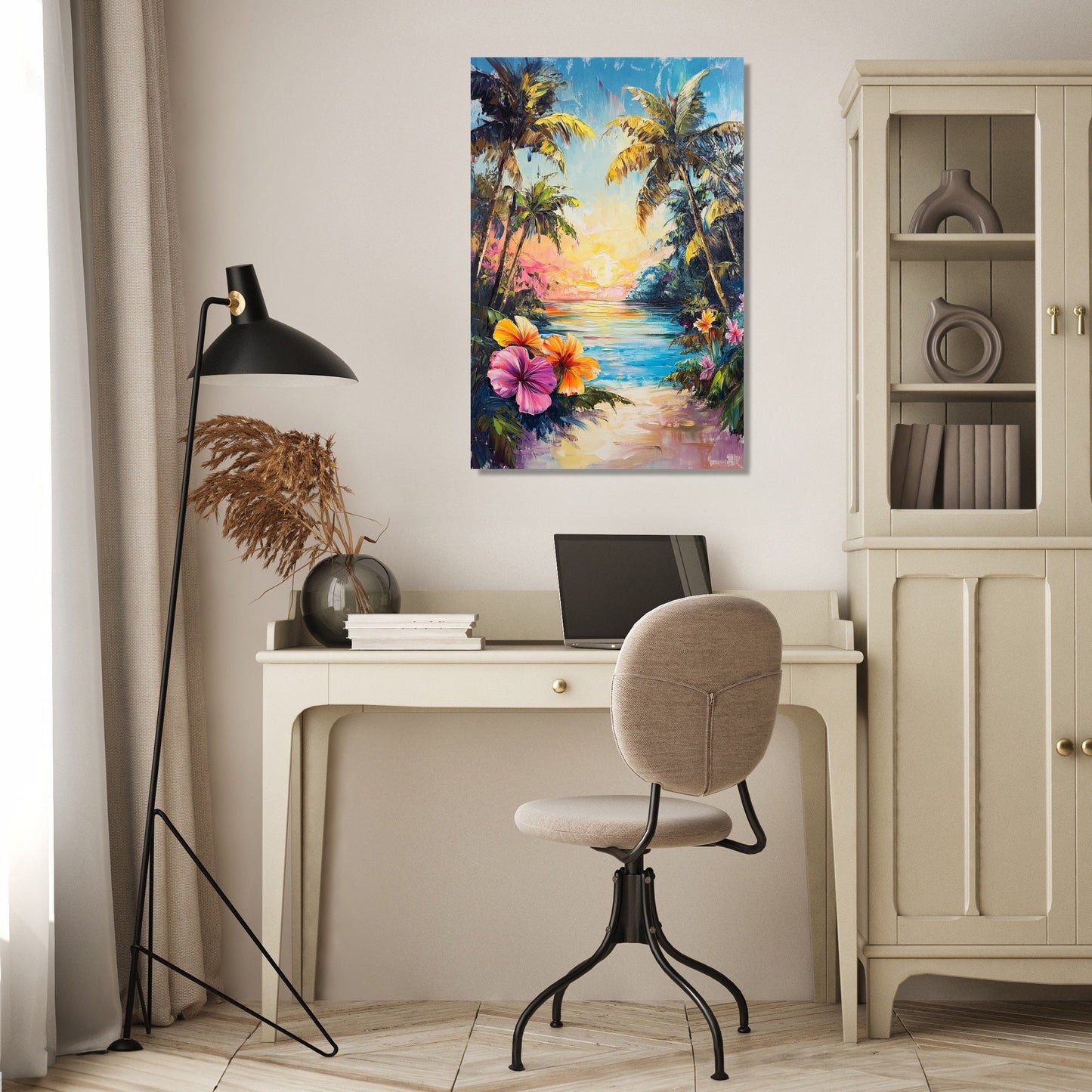 Tropical Dawn Serenity Canvas
