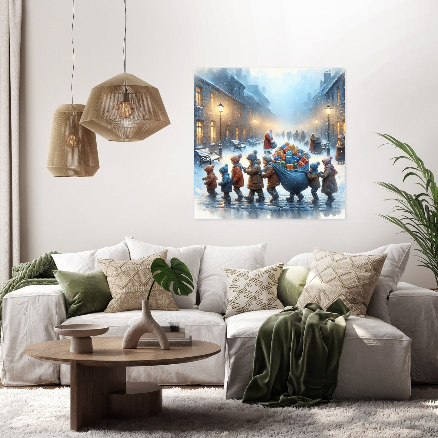 Wistful Winter Wonderland Canvas