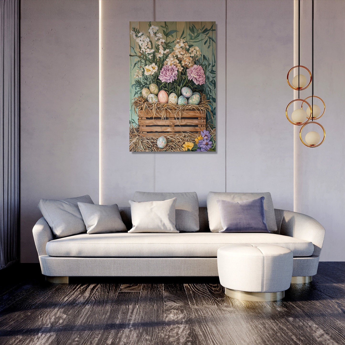 Easter's Rustic Canvas
