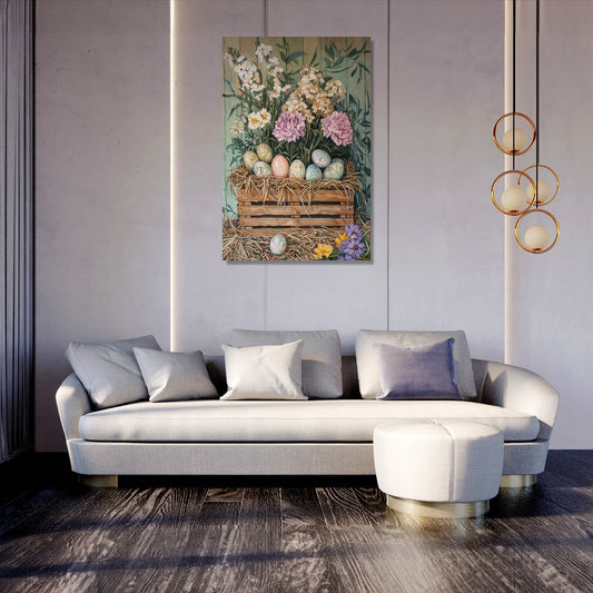 Easter's Rustic Canvas