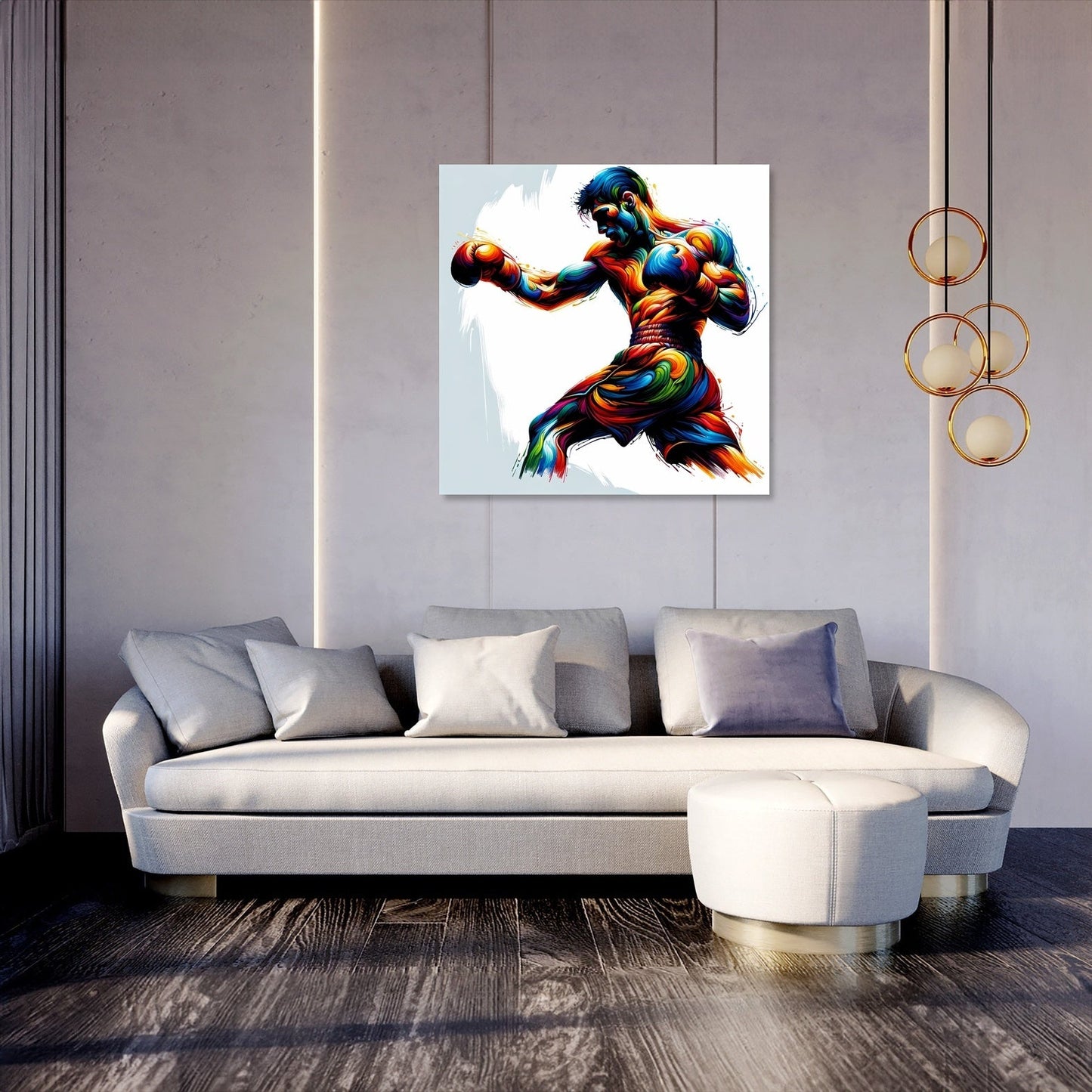 Dynamic Punch Canvas