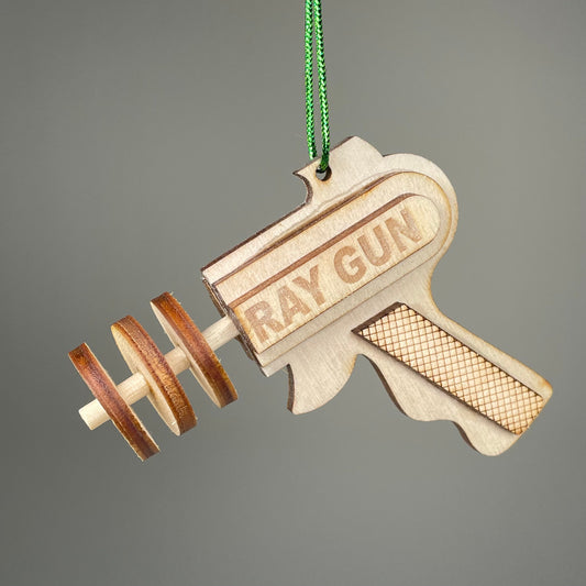 Ray Gun Bauble - Flatpack Model Kit By Curious Rabbit ®