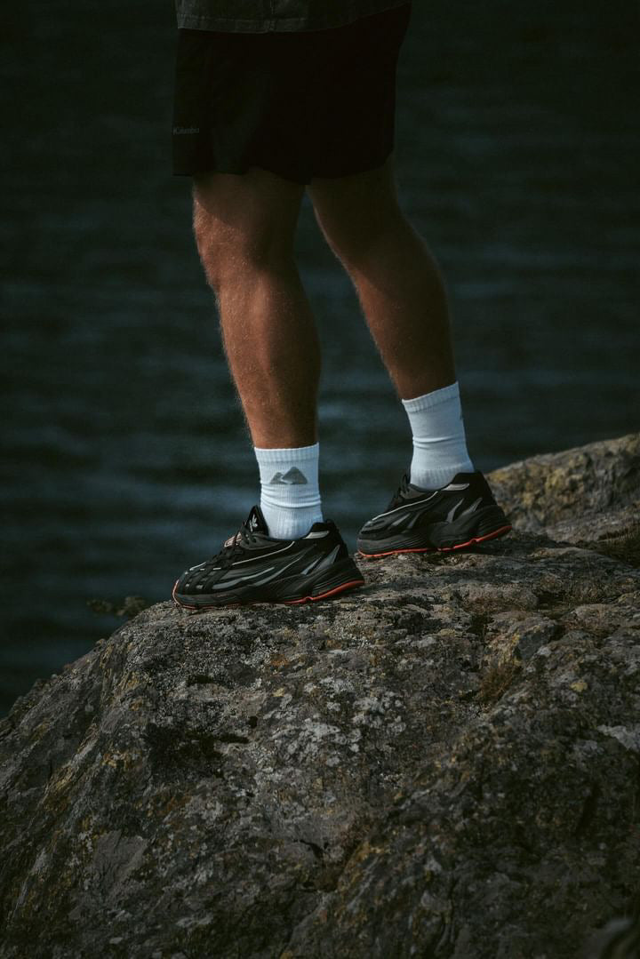 Off White Merino Wool Active Hiking Socks - Unisex
