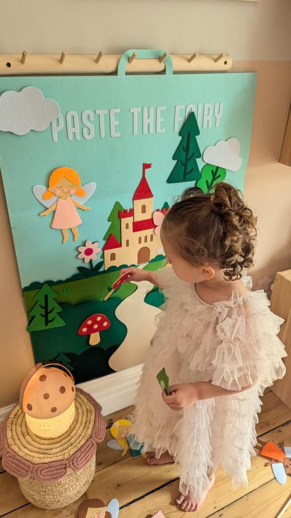 Paste the Fairy™ Felt Board – Magical Dress-Up Activity for Kids