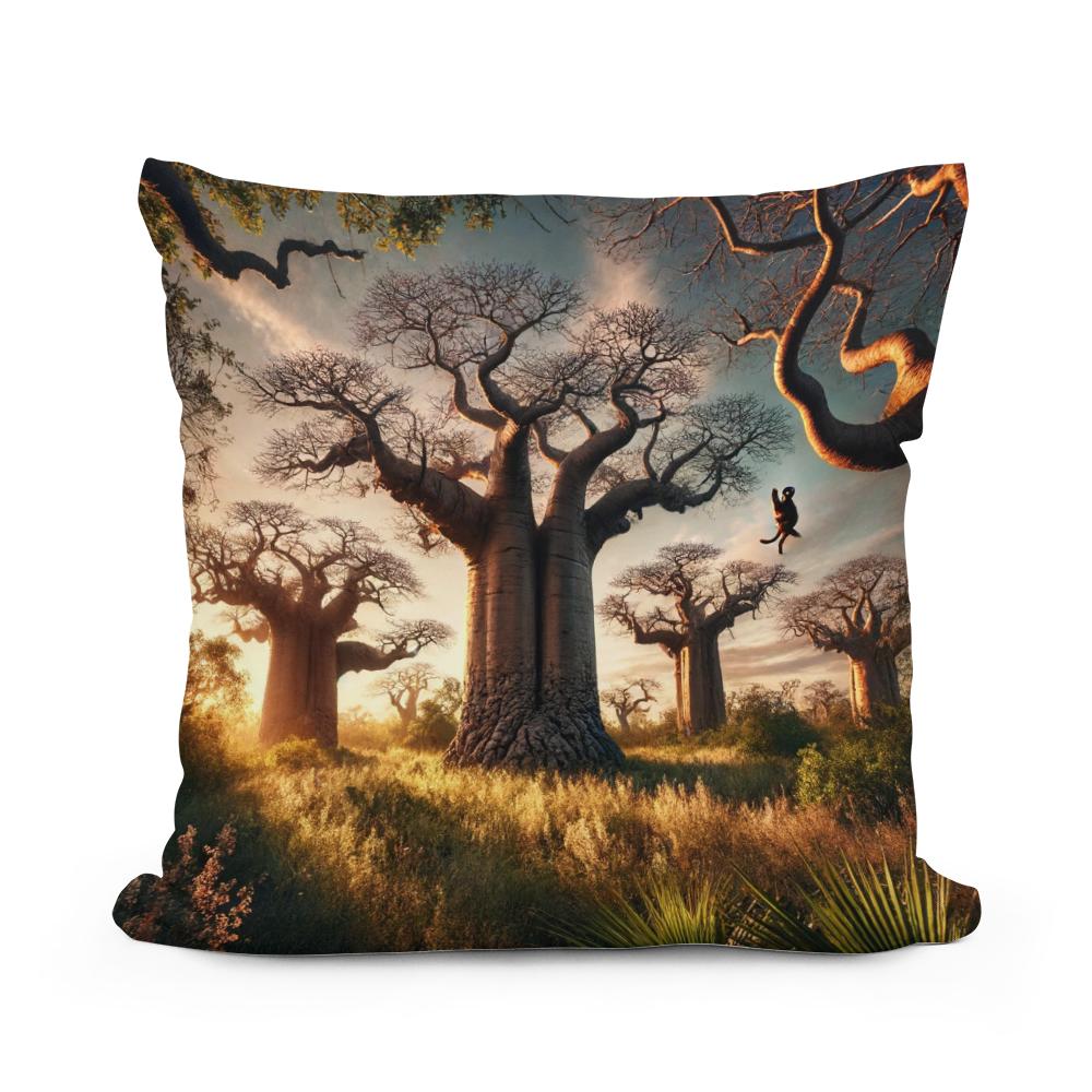 Baobab Grove Cotton Cushion