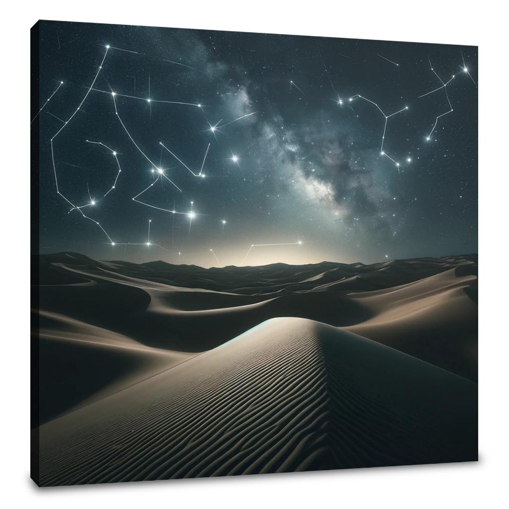 Desert Constellations Canvas