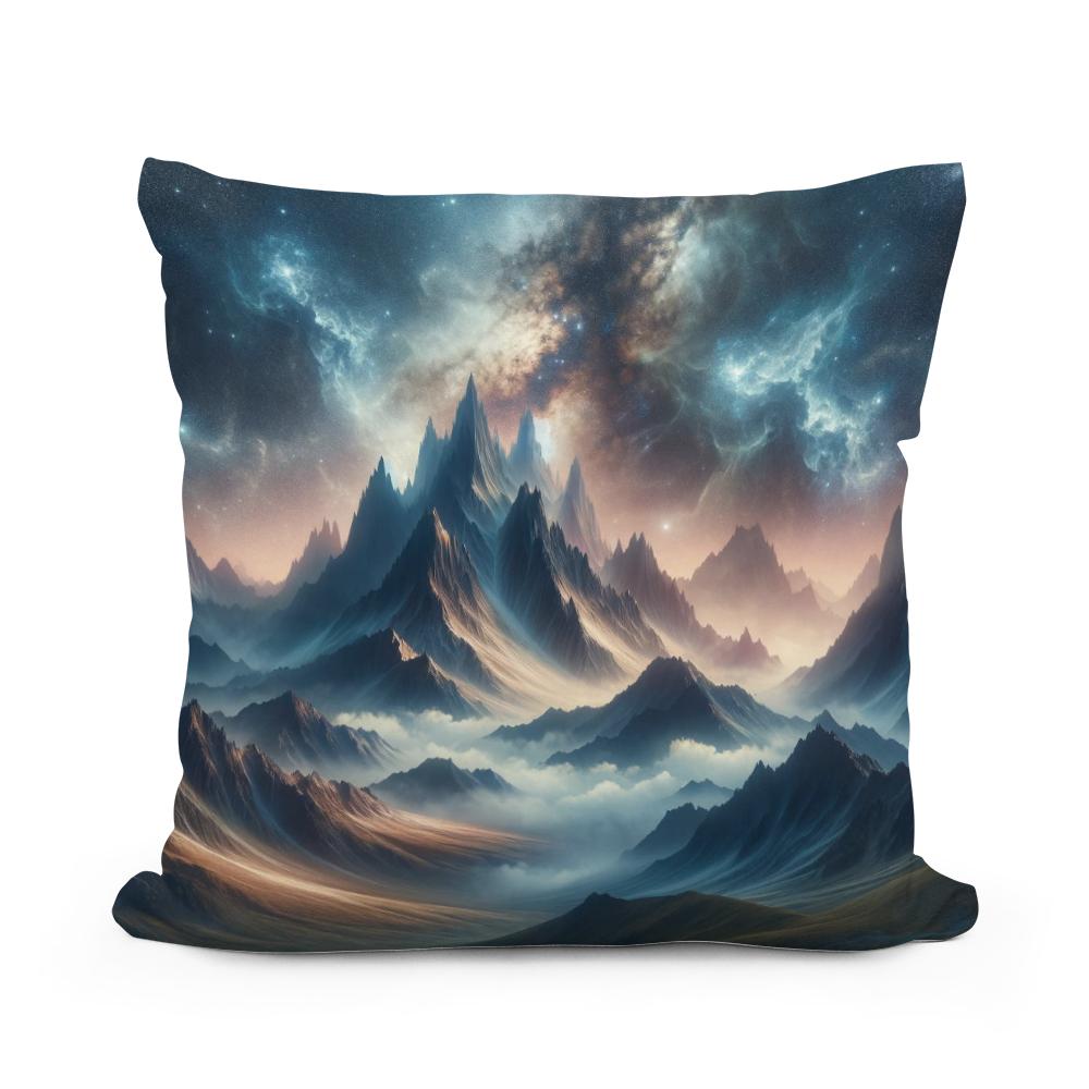 Celestial Peak Cotton Cushion