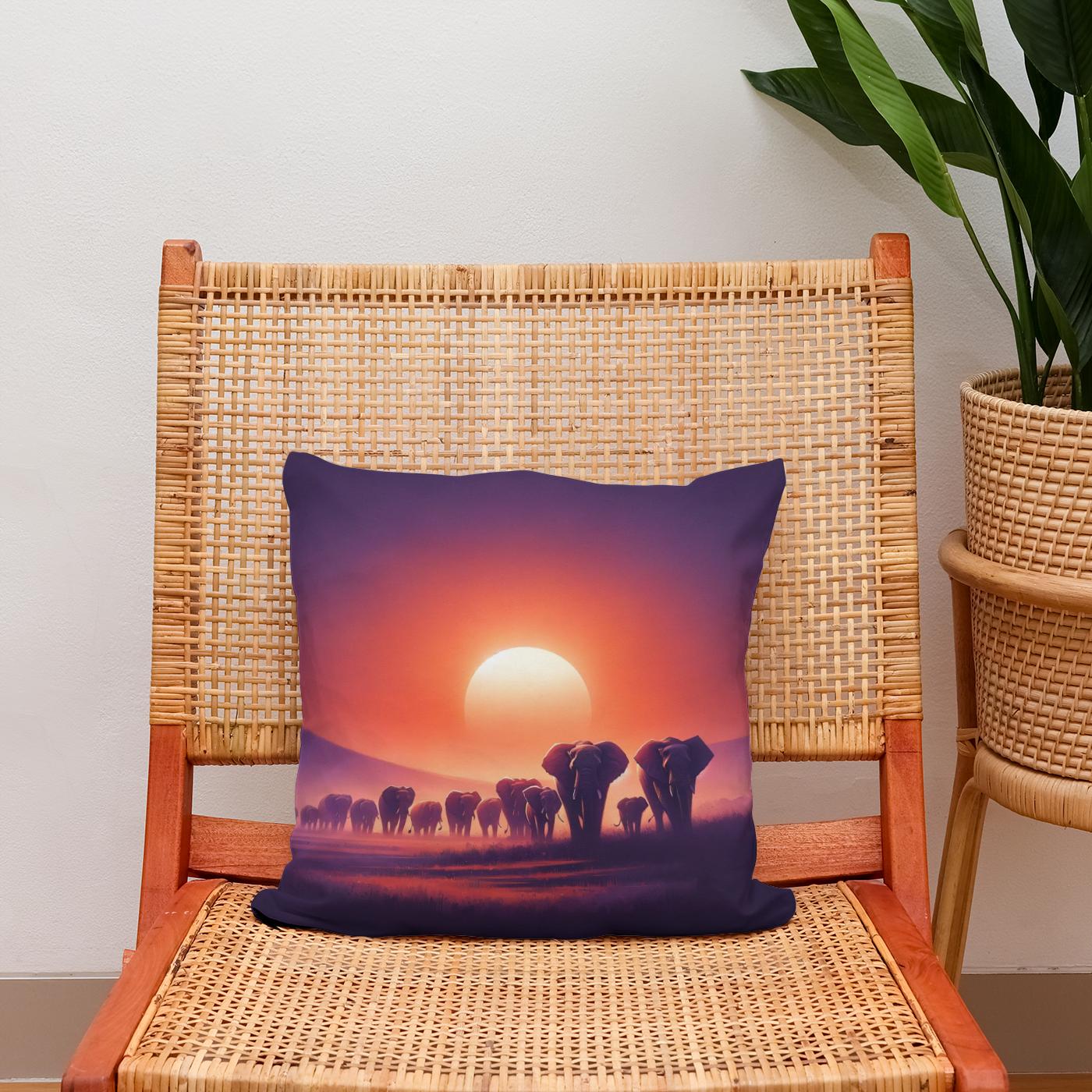 Savannah Sunset Cotton Cushion