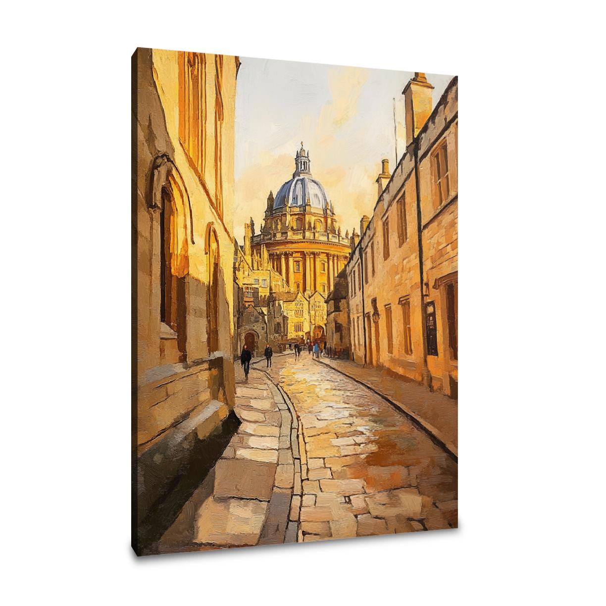 Bodleian Sunset Canvas