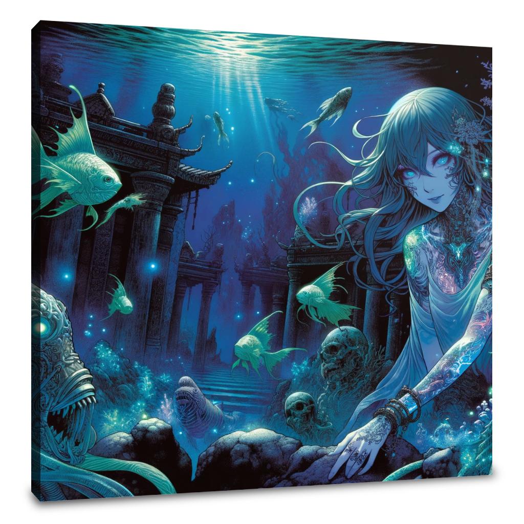 Abyssal Guardian Canvas