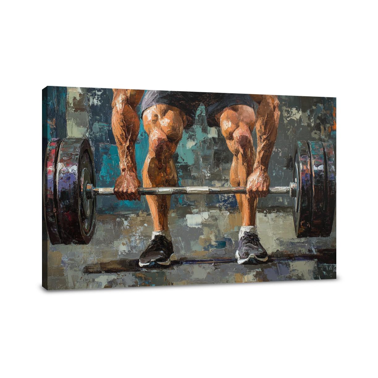 Barbell Focus Canvas