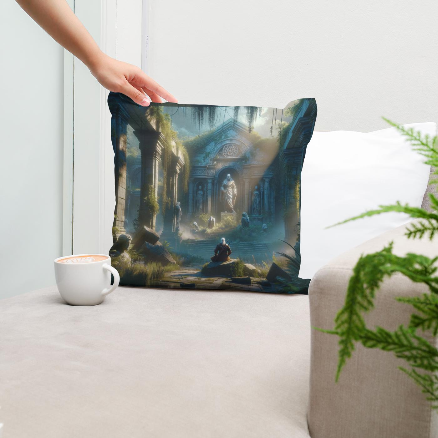 Mystic Realms Echo Cotton Cushion