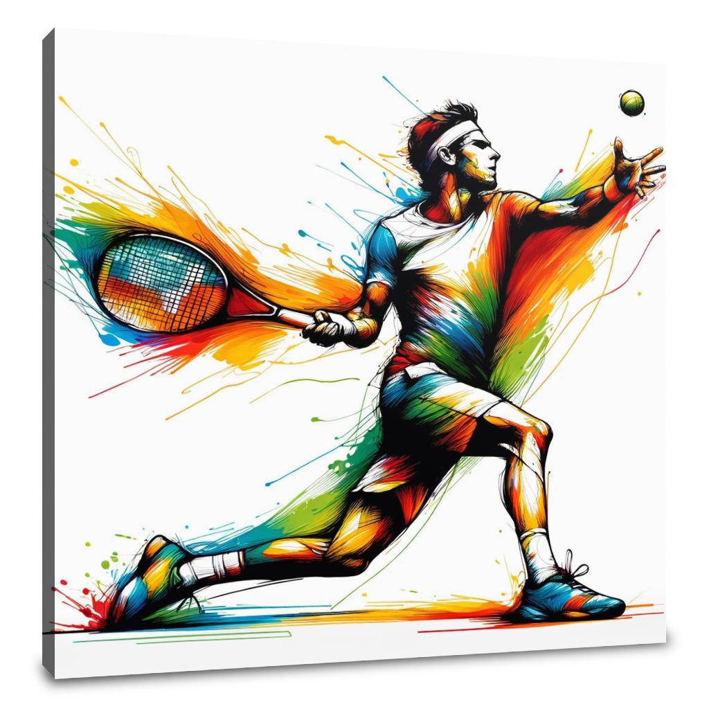 Backhand Brilliance Canvas
