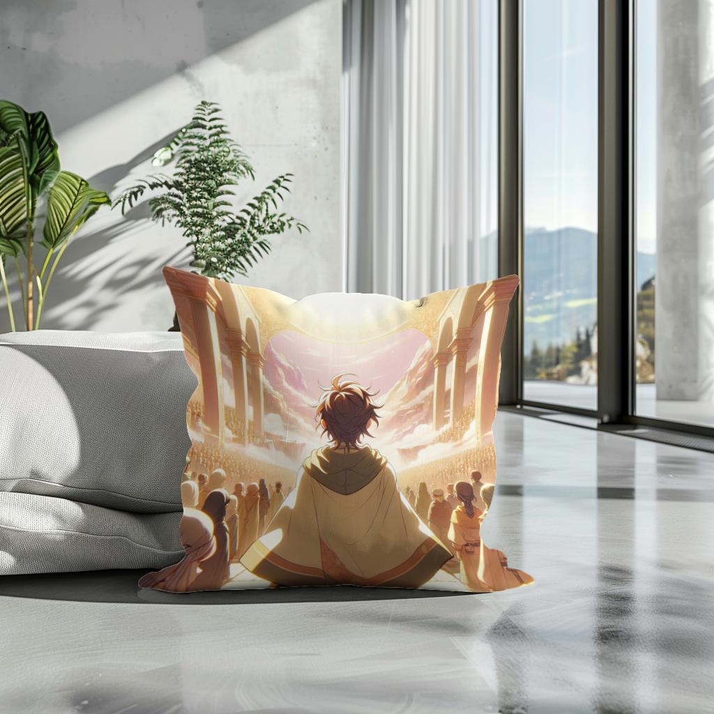 Prophecy of Hope Cotton Cushion