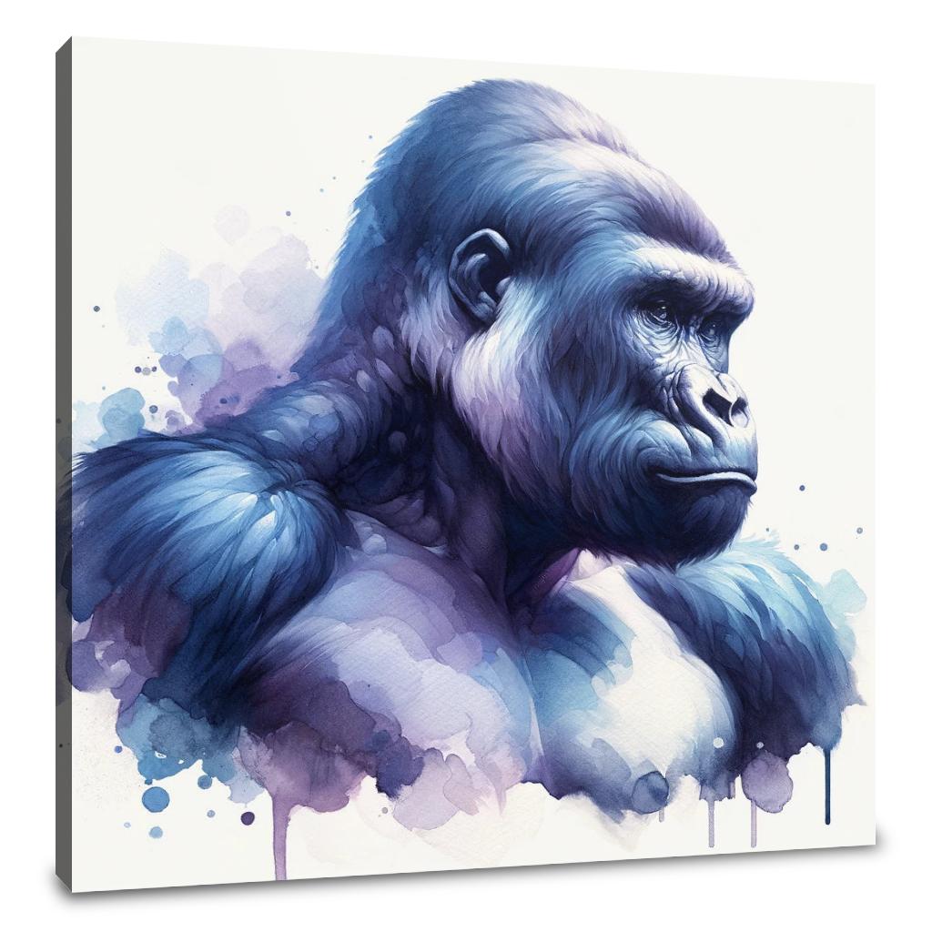 Noble Gorilla Canvas