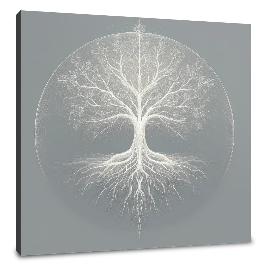 Spectral Roots Canvas