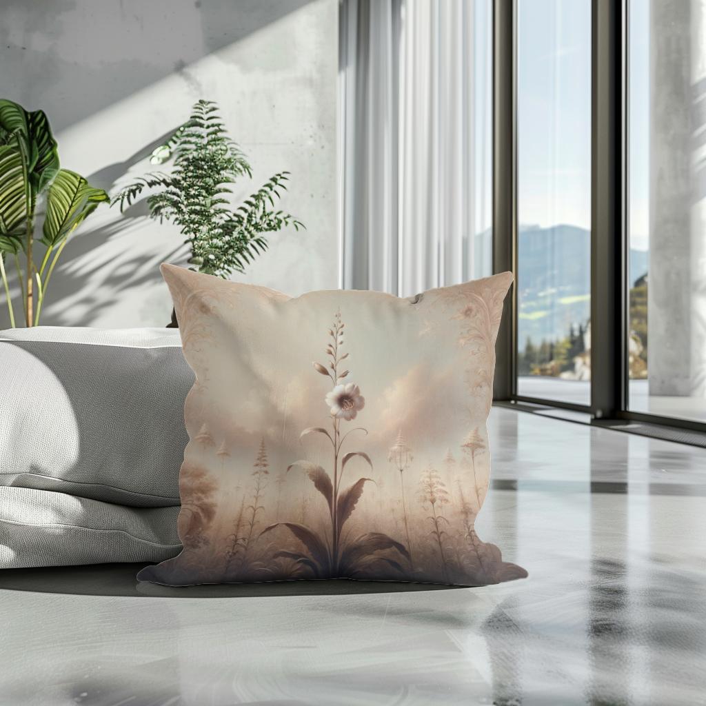 Solitary Grace Cotton Cushion
