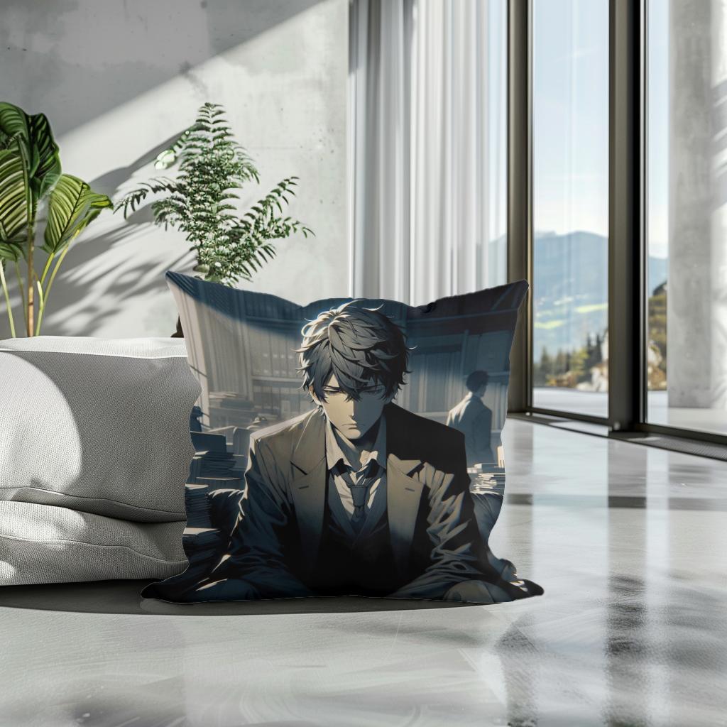 Detective's Solitude Cotton Cushion