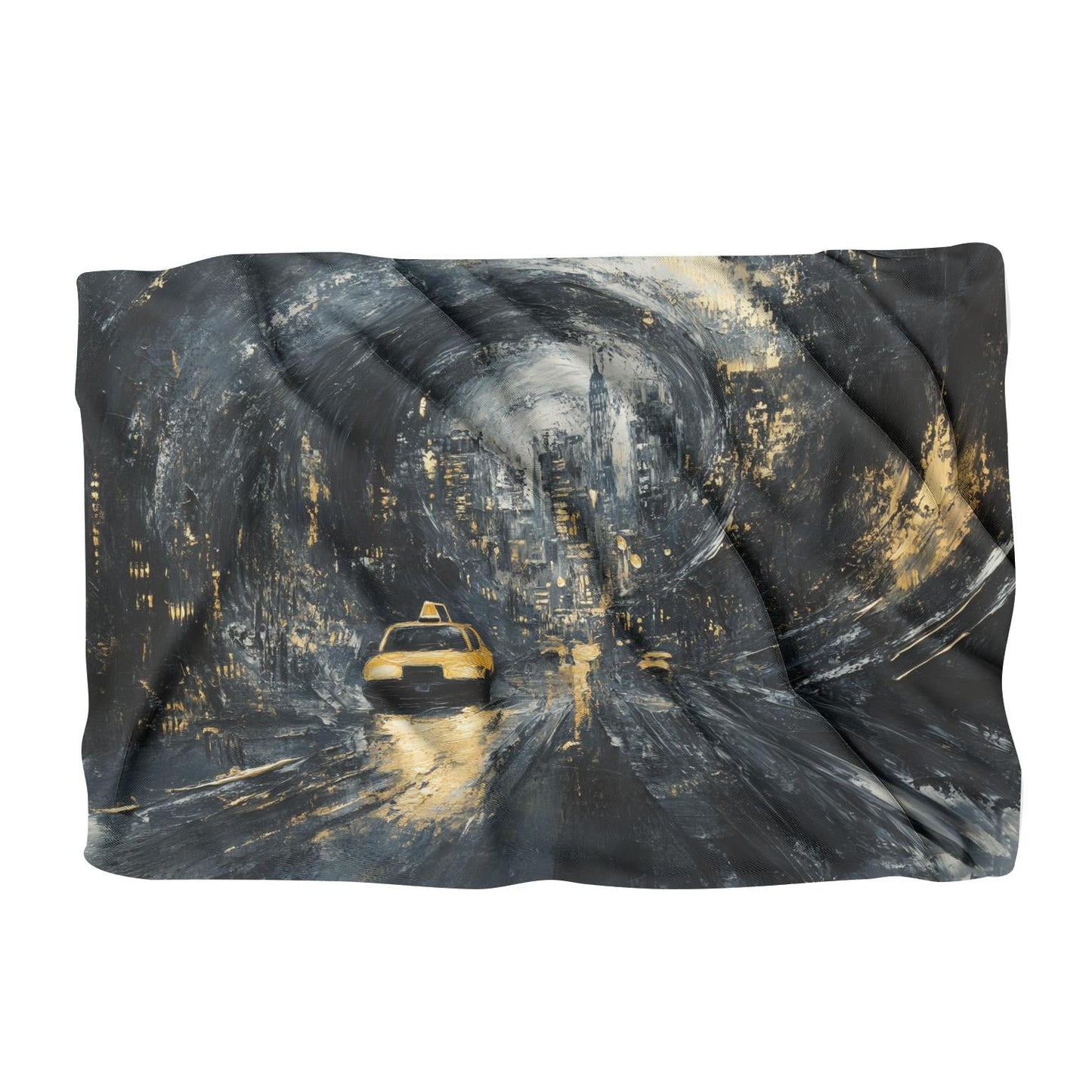 Midnight Taxi Reverie Blanket
